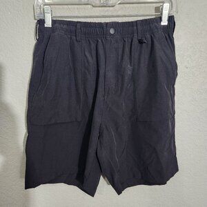 Baleaf Mens Shorts Medium Black Elastic Waist Utility Atheltic Shorts